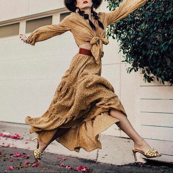 Boho Gypsy Wild Skirt - Picture 10 of 12